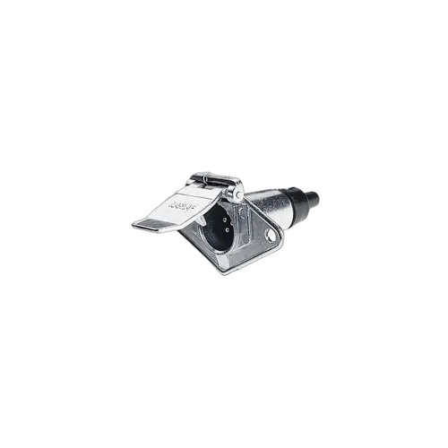 Narva 7 Pin Small Round Metal Trailer Socket