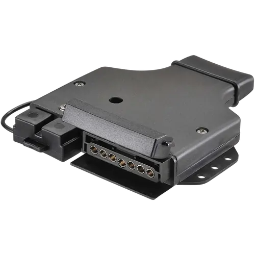 Narva 7 Pin Flat Trailer Socket With Heavy Duty Connector