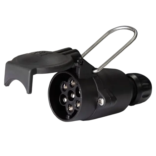 Narva 7 Pin Large Round Plastic Trailer Coupling Socket