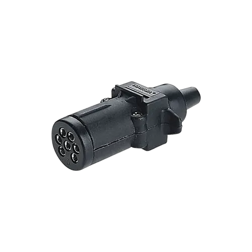 Narva 7 Pin Small Round Plastic Trailer Plug