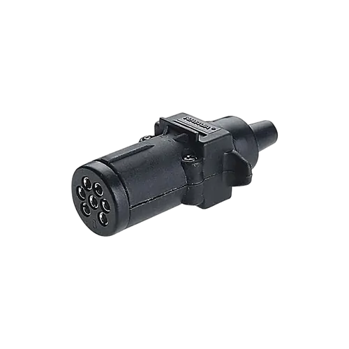 Narva 7 Pin Small Round Plastic Trailer Plug
