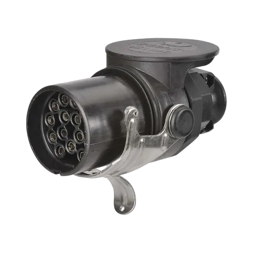 Narva 24 Volt 15 Pin Heavy-Duty Euro Round Plastic Trailer Plug