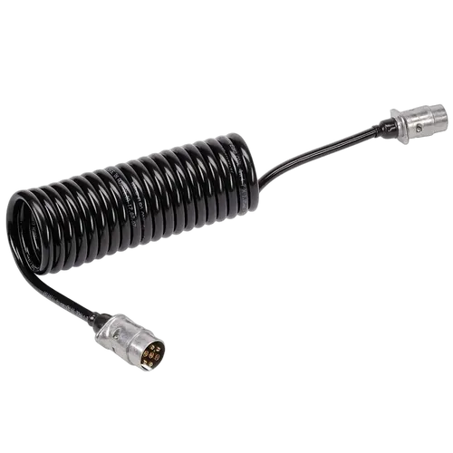 Narva 7 Core 4Mm 'Euro Coil', 3.6 Metres With Two Short Tails