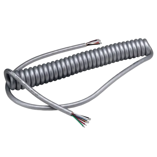 Narva Heavy-Duty 7 Core Suzi Coil, 4.6 Metres With 6 x 5Mm (3Mm2) 1 x 6Mm (5Mm2) Cores