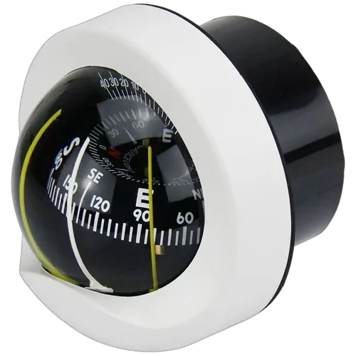 Compass 85mm Bulkhead Mount White (Zone C)