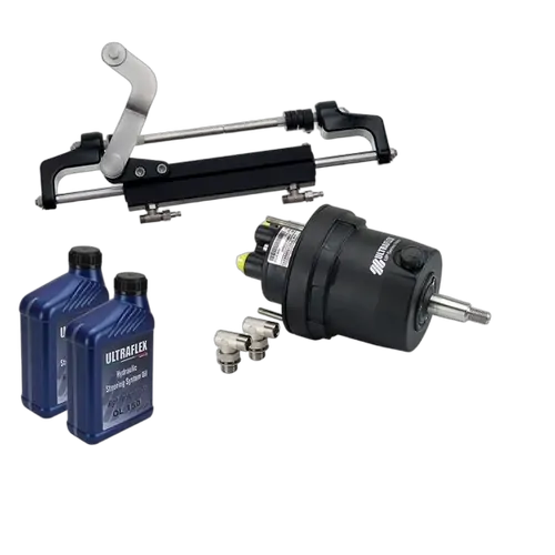Ultraflex Hydraulic Steering Kit Hytec 175Hp/3 Helm Kit No Hoses