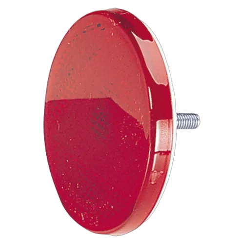 Narva Red Retro Reflector With Fixing Bolt