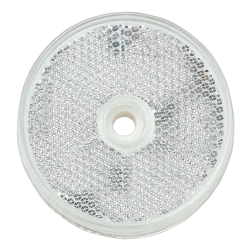 Narva Clear Retro Reflector With Central Fixing Hole