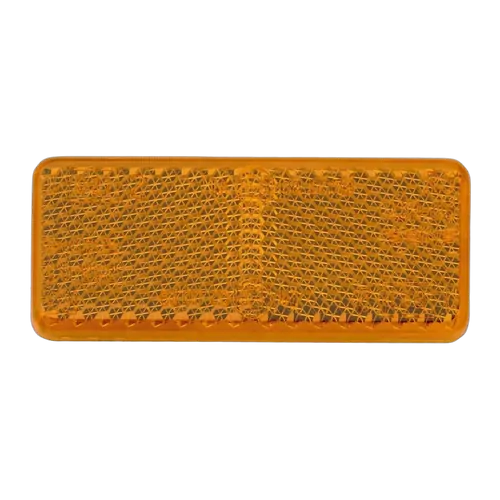 Narva Amber Retro Reflector With Self Adhesive