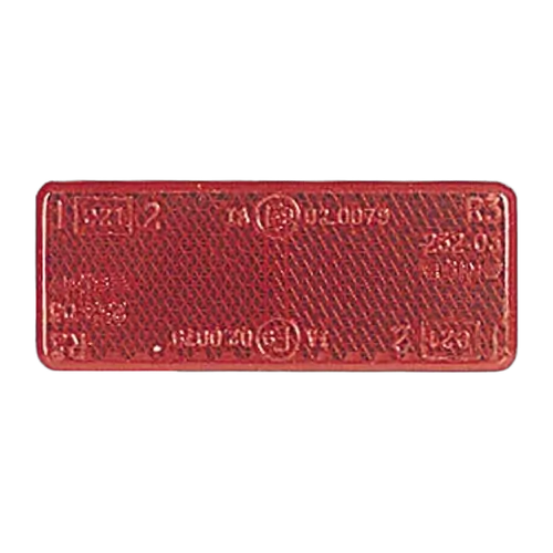 Narva Red Retro Reflector With Self Adhesive