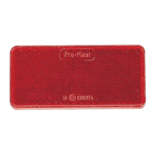 Narva Red Retro Reflector With Self Adhesive