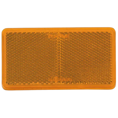 Narva Amber Retro Reflector With Self Adhesive