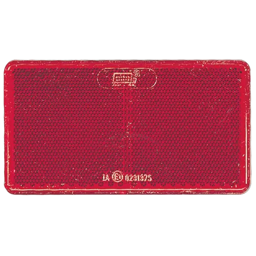 Narva Red Retro Reflector With Self Adhesive