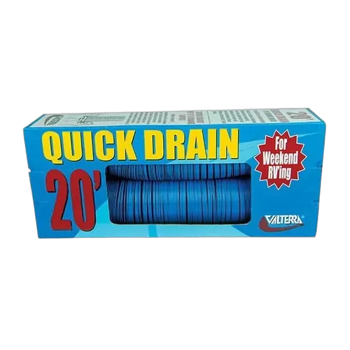 Valterra Quick Drain Sewer Hose 3"x20" Blue