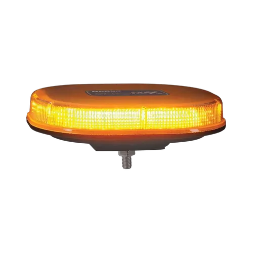 Narva 12/24 Volt Aeromax Mini Led Light Box(Amber/Red) Single Bolt Mount With Clear Lens