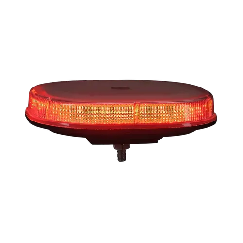 Narva 12/24 Volt Aeromax Mini Led Light Box(Red/Blue) Single Bolt Mount With Clear Lens