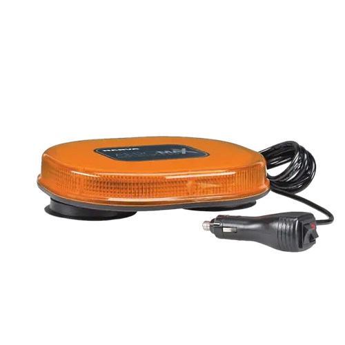 Narva Aeromax Mini Led Light Box (Amber) Magnetic Mount With Clear Lens