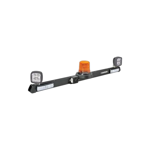 Narva 12/24V Led Low Profile Rotating Strobe Utility Bar, Led Work Lamps - 1.2M