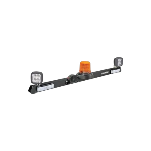 Narva 12/24V Led Low Profile Rotating Strobe Utility Bar, Led Work Lamps - 1.2M