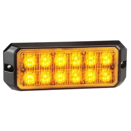 Narva Low Profile High Powered Led Warning Light Module (Amber) - 12 x 1 Watt Leds