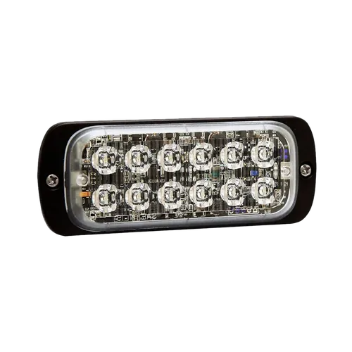 Narva 12/24V Super Low Profile Led Warning Light (Red/Blue) - 12 Leds