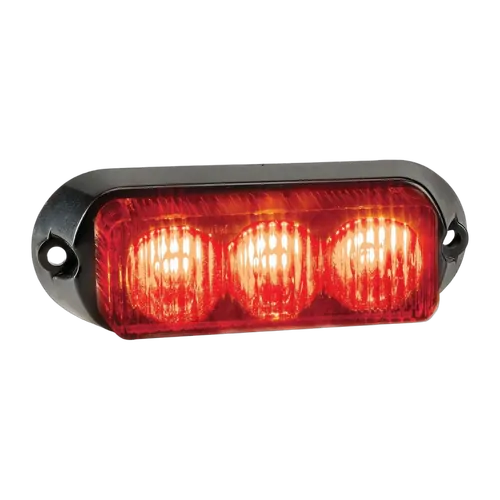 Narva High Powered Led Warning Light (Red) - 3 x 1 Watt Leds