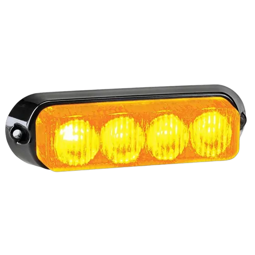 Narva High Powered Led Warning Light (Amber) - 4 x 1 Watt Leds
