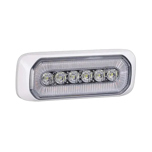 Narva Halo' Led Warning Light - White Bezel