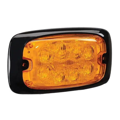 Narva 12/24V 8 Led Warning Light (Amber) With 16 Flash Patterns
