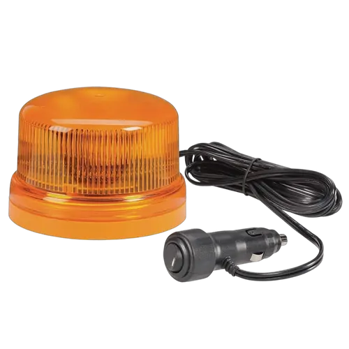 Narva Eurotech Low Profile Led Strobe/Rotator Light (Amber) 6 Selectable Flash Patterns