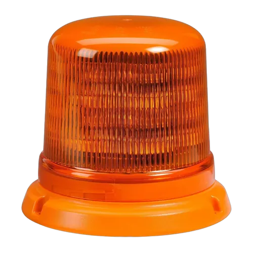 Narva Eurotech Led Strobe/Rotator (Amber) 6 Selectable Flash Patterns, Flange Base