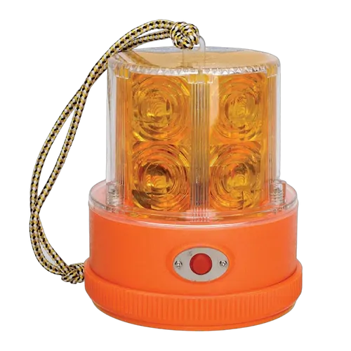 Narva Sentry Led Portable Battery Powered Strobe (Amber) With Magnetic Base