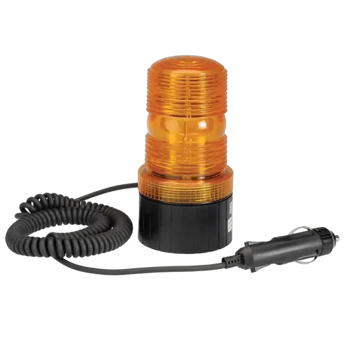 Narva 12-80V Led Quad Flash Strobe Light (Amber) With Magnetic Base