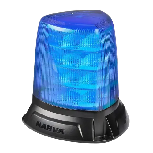 Narva Aerotech Heavy Duty Tall Blue Led Strobe (Flange)