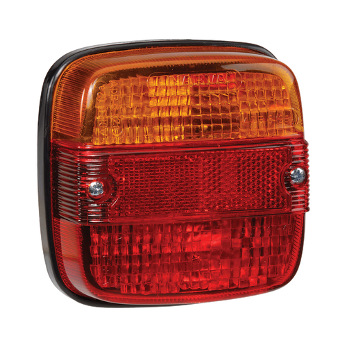 Narva Rear Stop/Tail Direction Indicator Lamp With licence Plate Option And In-Built Retro Reflectors