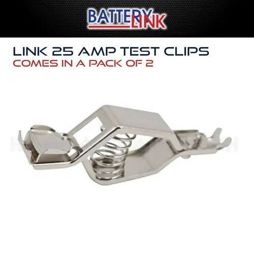 Battery Link 25 Amp Test Clips