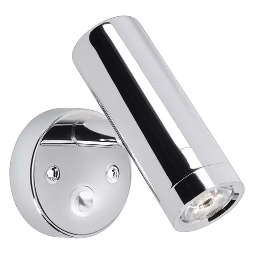 Narva 10-30 Volt Chrome Interior Lamp Dimming With Switch 6000K