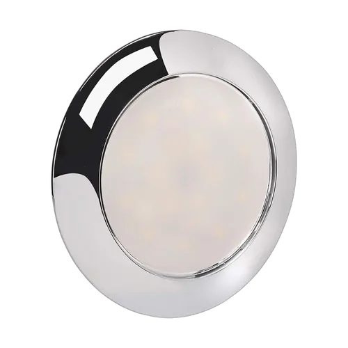 Narva 12v Saturn 75mm Chrome LED Interior Lamp