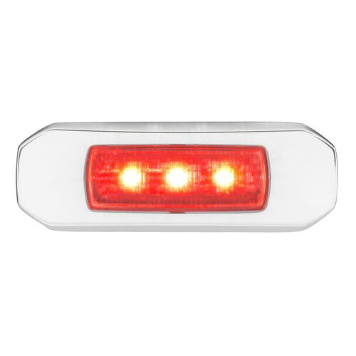 Narva 9-33v LED Courtesy Lamp Red/White