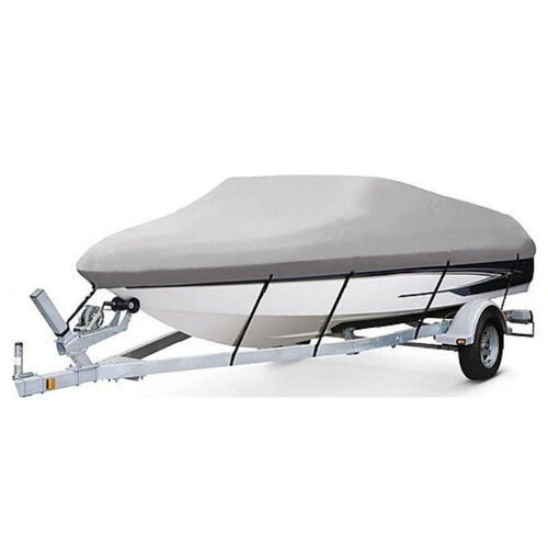 Kaiser Runabout Boat Covers - Light Grey 14-16ft