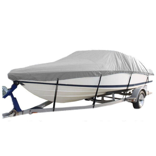 Kaiser Cuddy Cabin Half Cab Boat Covers - Light Grey 19.7-20.6ft
