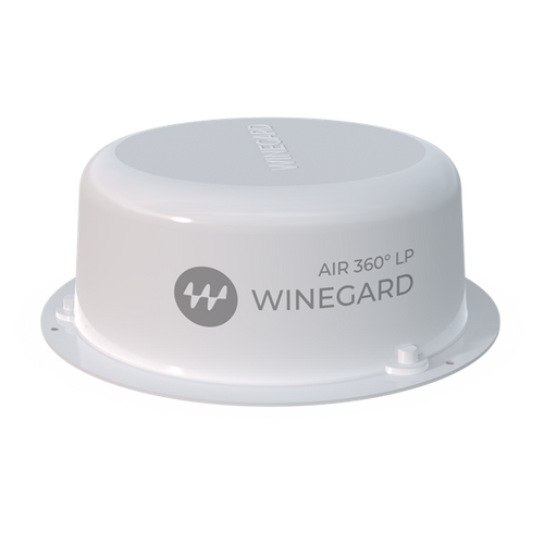 Winegard Air 360'LP Compact Omnidirectional TV Antenna w/ AM/FM White