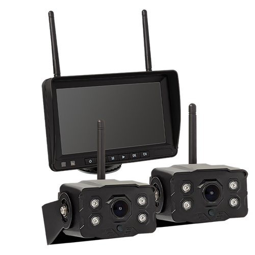 Sphere Dual Wireless Camera and Monitor Kit with Audio. LW-WL02A