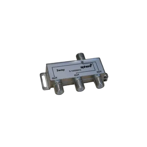 Sphere 3 Way Splitter (DTV) Frequency Range 5-1000Hz