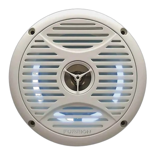 Furrion IP55 Waterproof Outdoor Speaker With Led Ring 5" White