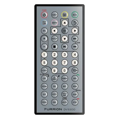 Furrion DV3300 Replacement Remote Control. DV3300-Rc