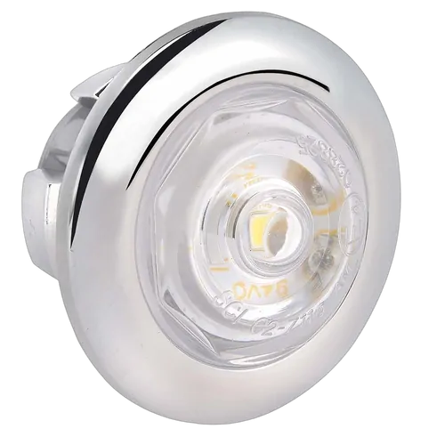 Narva 9-33V Led Model 2 Front End Outline Marker Lamp With Chrome Grommet