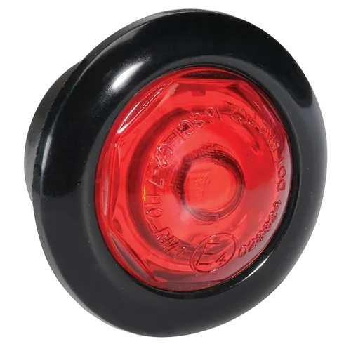 Narva 9-33V Model 2 Led Rear End Outline Marker Lamp Black + Chrome (Blister Pack Of 1)