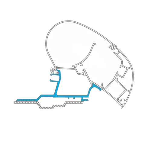 Dometic Roof Awning Adaptor To Suit Caravans, Renault Master, Opel Movano (2011 -)