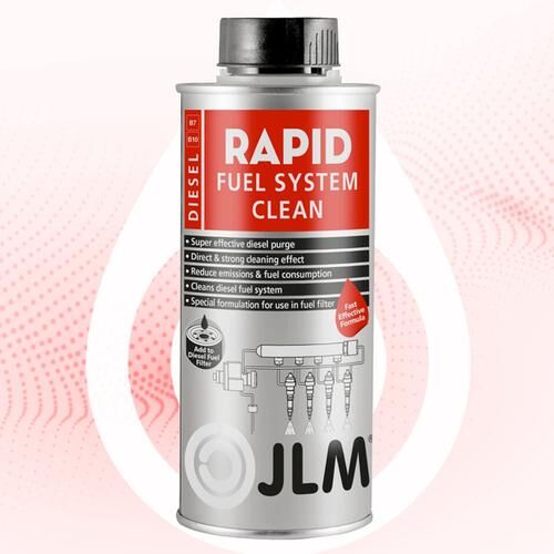 JLM Diesel Fuel System Flush 500ml (Add to fuel filter when installing)